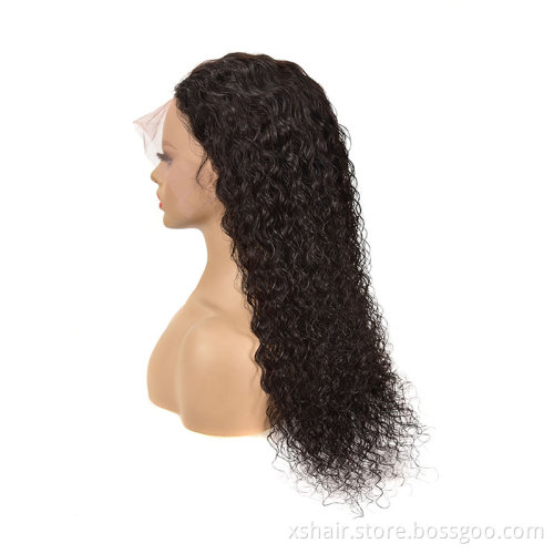 Custom human hair wigs Long wavy human hair wigs Kinky Curly Peruvian hair wig